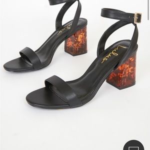 Lulus Black Heels